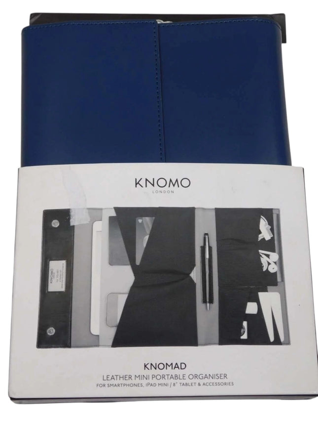 Knomo Knomad Leather Portable Organiser for iPad Mini