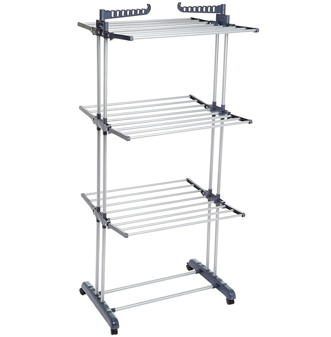 Amazon Basics Indoor Clothes Dryer Tower with Foldable Wings