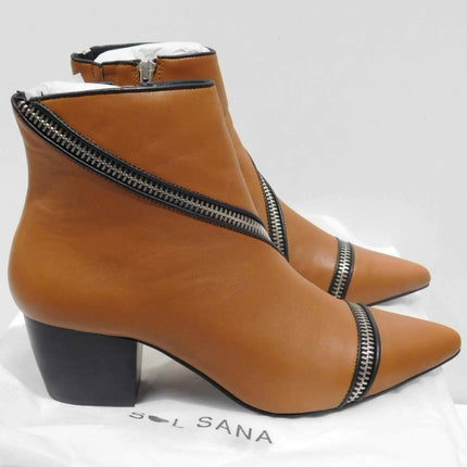 Sol Sana Women’s Diego Boots, Brown (Burnt Caramel), 9 US (39 EU)