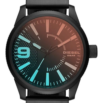 Diesel Stainless Steel Analog Black Dial Men Watch-Dz1844, Black Band