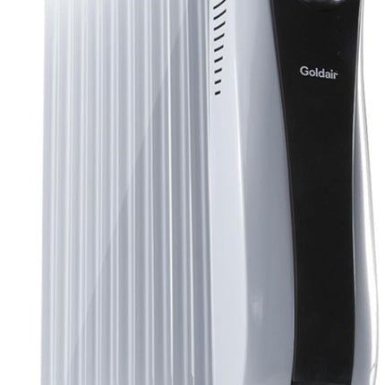 Goldair 2400W 11 Fin Oil Column Heater with 3 Heat Settings and Adjustable Therm
