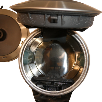 Breville the Soft Top Dual 1.7 Litre Kettle, Brushed Stainless Steel, BKE425BSS