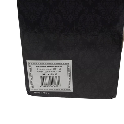 Milano Décor Ultrasonic Aroma Diffuser And Humidifier - Light Wood Grain