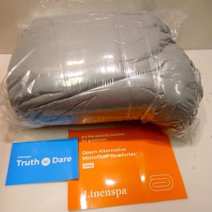 Linenspa All-Season Reversible Down Alternative Quilted Comforter - Hypoallergen