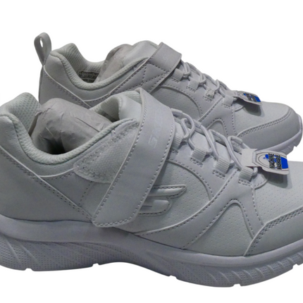 Skechers Kids White Shoe UK 2.5, EU 35.5, USA 3.5