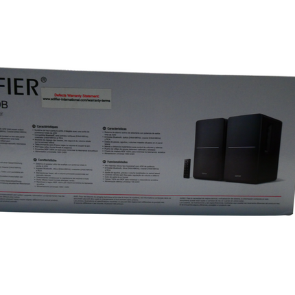 Edifier R1280DB Bluetooth Powered Bookshelf Speakers 42W RMS Optical Input Black