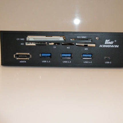 Kingwin KW525-3U3CR Multi-Function Super Speed USB 3.0 Hub w/ Card Reader Includ