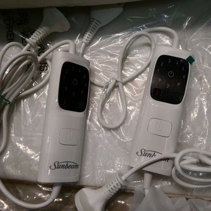 Sunbeam Sleep Perfect Quilted Anti Bacterial Queen Electric Blanket BLQ6451