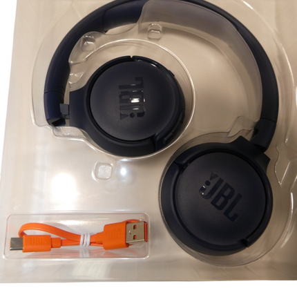 JBL Tune 510 Wireless On-Ear Headphones, Blue