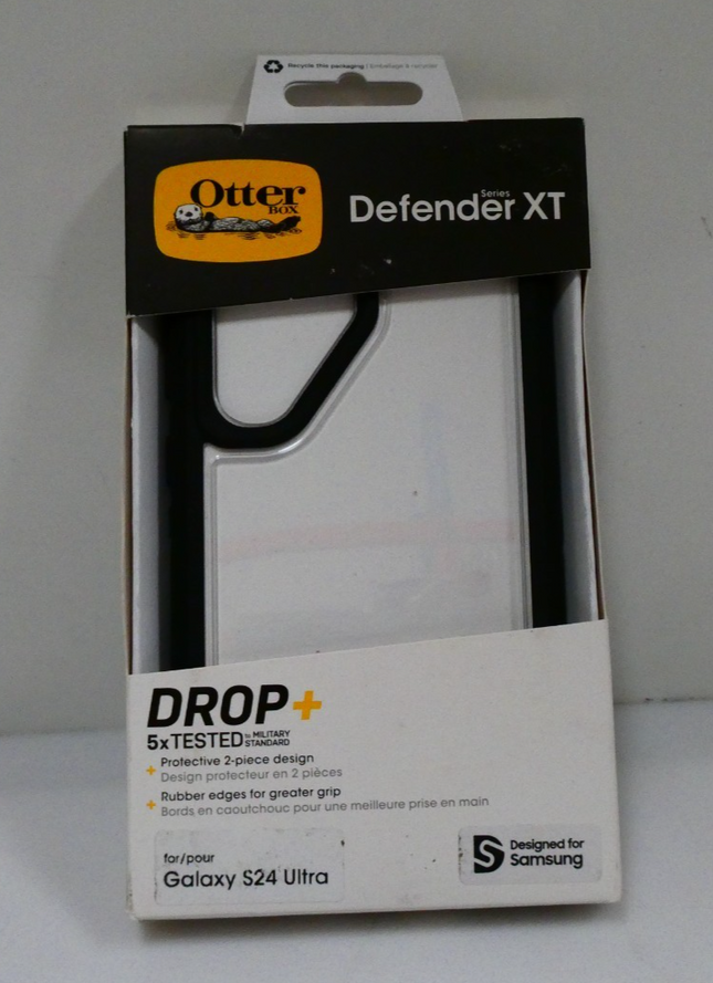 OtterBox Defender XT Clear Series Case for Samsung Galaxy S24 Ultra - Dark Side