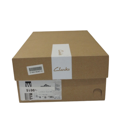 Clarks Women's Leisa Spring Fashion Sandal, Rose Gold Leather, US 6