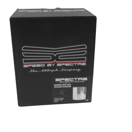 Spectre Performance 9709 4" Straight Aluminum Intake Tube,Silver