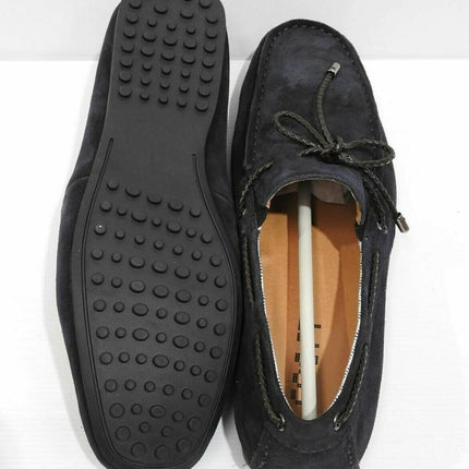 CROFT Men's Perry Flat Loafers, Midnight Suede, EU 41 8US