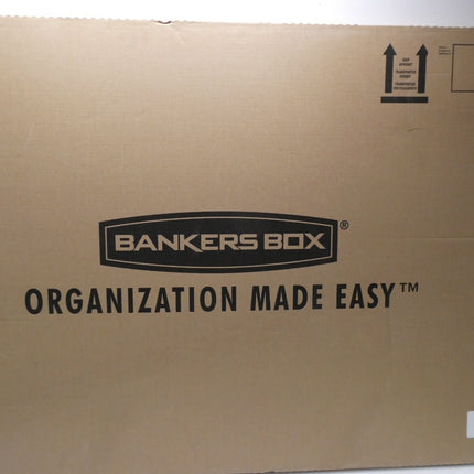 Bankers Box STOR/File Check Boxes, Standard Set-Up, Flip-Top Lid, 4 x 9 x 24Inch