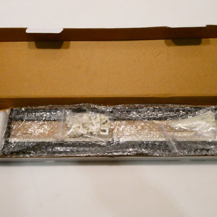 Monoprice SpaceSaver 19in Half-U UTP Cat6 Horizontal 180-degree Patch Panel