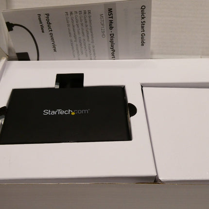 StarTech.com 3-Port Multi Monitor Adapter - DisplayPort 1.2 to 3x HDMI MST Hub