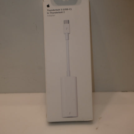 Apple Thunderbolt 3 (USB-C) to Thunderbolt 2 Adapter - White