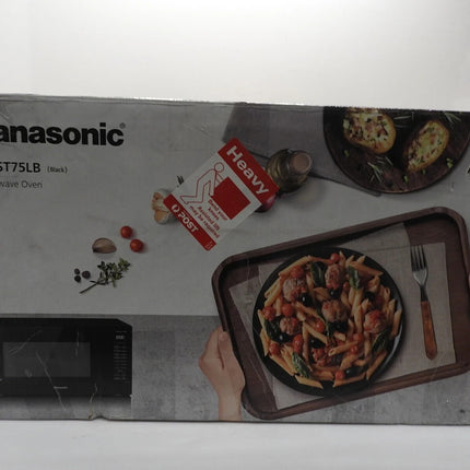 Panasonic NNST75LB Family Size Genius Cyclonic Inverter 1200 W Microwave Oven, B