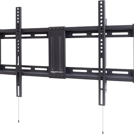 Amazon Basics Low Profile TV Wall Mount with Horizontal Post Installation Leveli