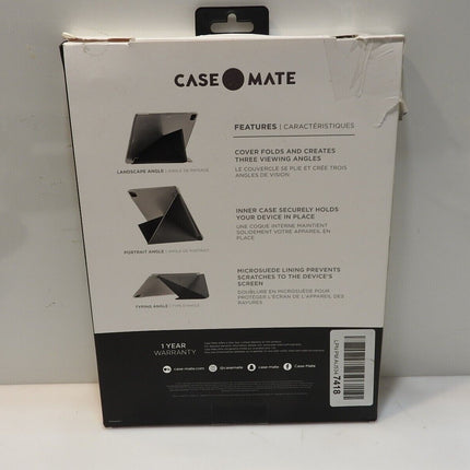 Case-Mate Multi Stand Folio Case - for iPad Pro 12.9 (2021 3rd Gen)