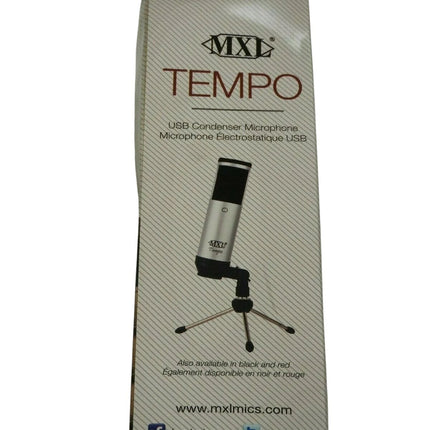 MXL Tempo Red/Black USB Condenser Microphone