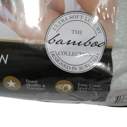 Royal Comfort Pillow Memory Foam Bamboo Covered Moisture Wicking Breathable Comf