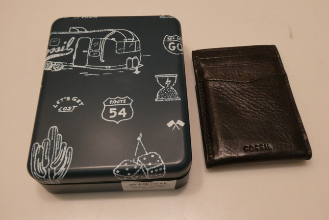 Fossil Andrew Black Card Case ML4173001