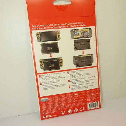 Nintendo Switch "Legend of Zelda: Breath of the Wild" Screen Protector & Skins