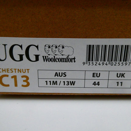 UGG Woolcomfort Womens Winter Boot, Chestnut, 14 US