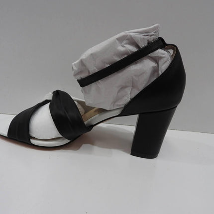 Nude Women’s Thalia Fashion Sandals, Multicolour (Black/White), 9 AU (39 EU)