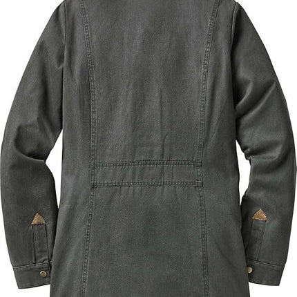 Legendary Whitetails Women's Standard Saddle Country Shirt Jacket, Tarmac, Small