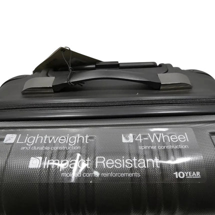 Kenneth Cole Reaction Out of Bounds Wheel Upright 24''Carry-on Luggage, Charcoal