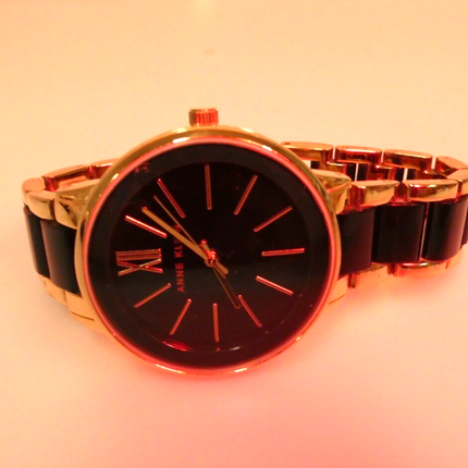 Anne Klein Women Solid Dial & Bracelet Style Straps Trend Analogue Watch AK1412