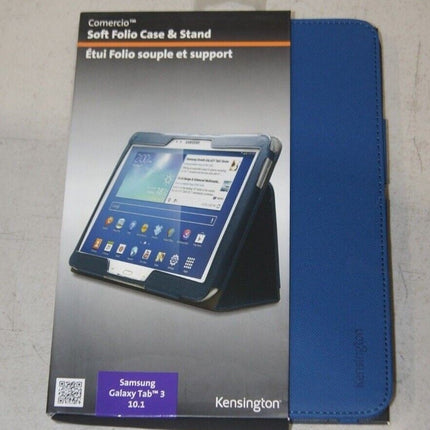 Kensington Comercio Soft Folio Case & Stand for Galaxy Tab 3,10.1'' - Denim Blue