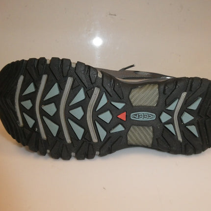 KEEN Women's Targhee III Waterproof, Magnet Atlantic Blue, 5 US