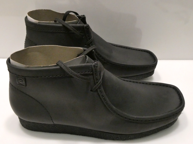 Clarks Men's Shacre Boot Ankle, Black Leather, Size - 12