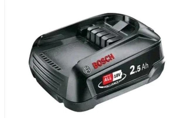 Bosch Home + Garden 18V 2.5ah Replacement Lithium-Ion Battery PBA, 18V System