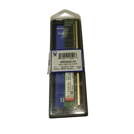 Kingston Technology 4GB 1600MHz DDR3L Non-ECC CL11 DIMM 1.35V Memory KVR16LN11/4