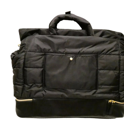 Itzy Ritzy Dream Weekender Travel Bag - Lightweight Overnight & Hospital Bag Fea