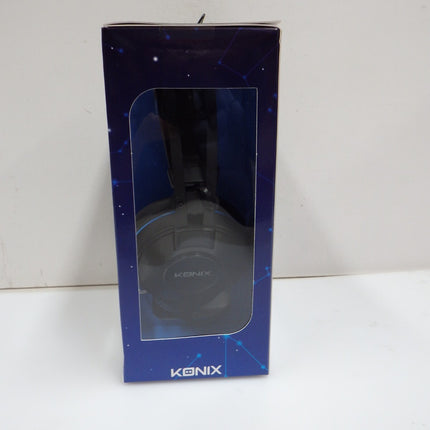 Konix PS-700 Gaming Over-ear headset Corded 7.1 Surround Black, Blue V