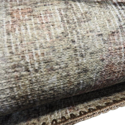 Home Culture Verde Collection Washable Rug VTL0023-00 200 X 290 D, BROWN