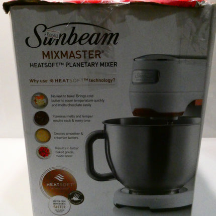 Sunbeam MXM7000WH 600W Mixmaster HeatSoft Planetary Stand Mixer - Sliver