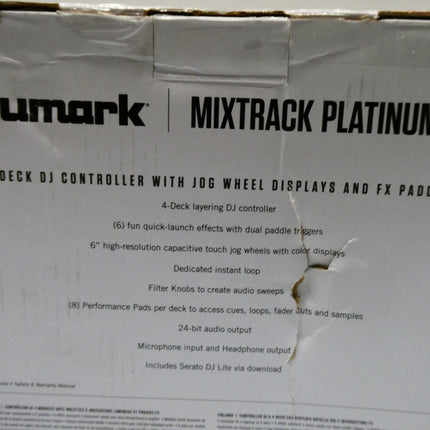 Numark MIXTRACK Platinum FX 4-channel Serato DJ Lite Controller