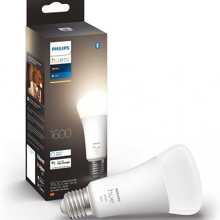 Philips Hue White A67 High Brightness 100W 1600 Lumens Smart Bulb with E27 Fitti