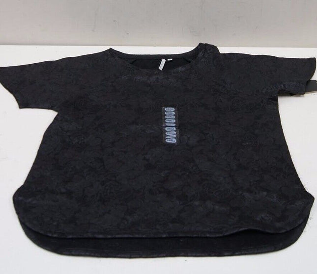 Calvin Klein Jeans Women's Coated Lace Top - Small