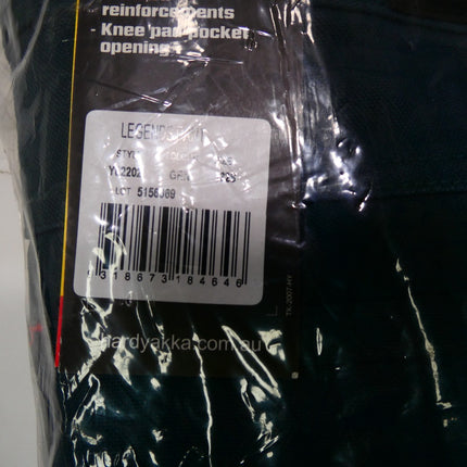 Hard Yakka Men's Legends Cargo Pant, Green, Size 132 Stout