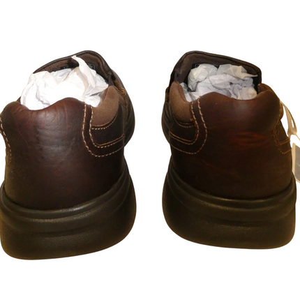 Clarks Men's Bradley Vibe Oxford, Tan Tumbled Leather, 7.5 US