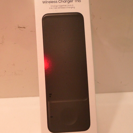 Samsung Trio Charger, Black - Charges Phone, Watch + Buds