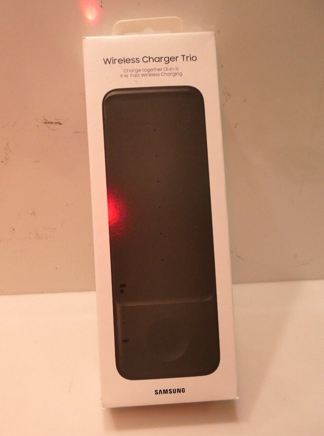 Samsung Trio Charger, Black - Charges Phone, Watch + Buds