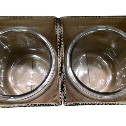 Heritage Hill 1 Gallon Glass Jar with Lid, Set of 2